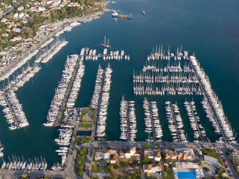 Boat Berth at Gouvia Marina